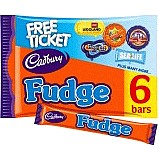 Cadbury Fudge Bars (6 x 132g) Compare Prices & Where To Buy Trolley