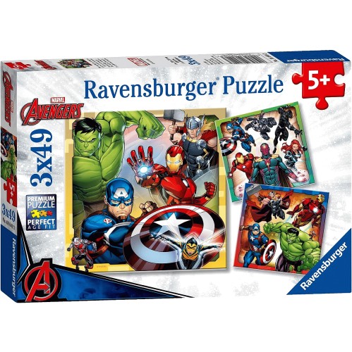 20 et 24 pieces Ravensburger 06915 Marvel Spider-Man 4 puzzles 12 16 