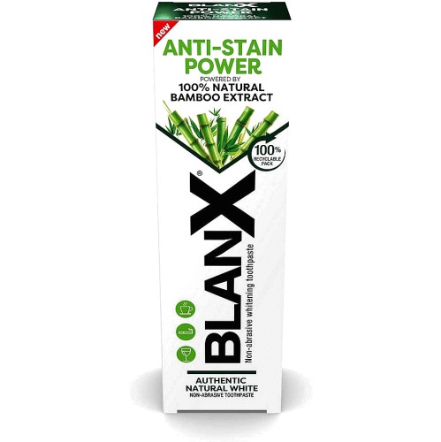 BlanX Anti Stain Toothpaste | Unique formulation of Arctic lichen and ...