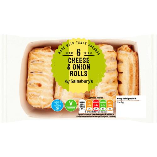 Cheese & Onion Rolls