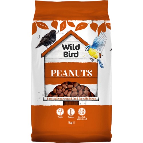 Wild Bird Peanuts Bird Food (1kg) Compare Prices & Where To Buy Trolley.co.uk
