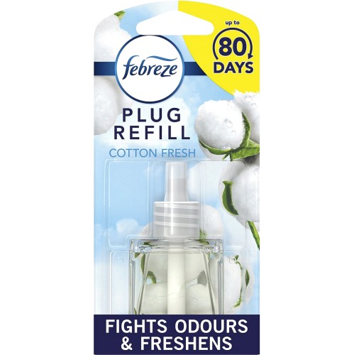 Febreze Plug-In Cotton Fresh Air Freshener Refill (20ml) - Compare