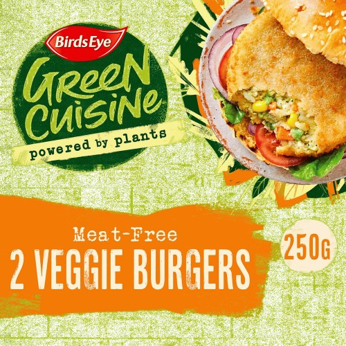 Birds Eye 2 Green Cuisine MeatFree Burgers (200g) Compare Prices