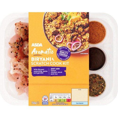 ASDA Aromatic Chicken Biryani Scratch Cook Kit (350g) Compare Prices & Where To Buy Trolley