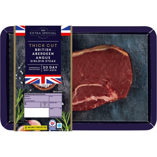 ASDA Extra Special 2 British Aberdeen Angus Sirloin Steaks (400g