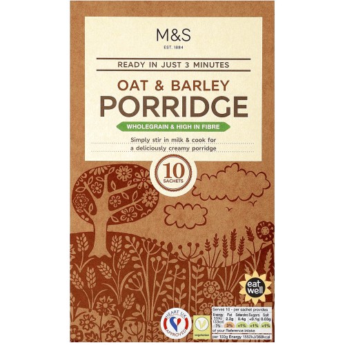 Oat & Barley Porridge Sachets