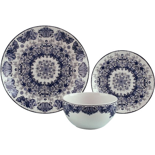 Paisley dinnerware on sale set