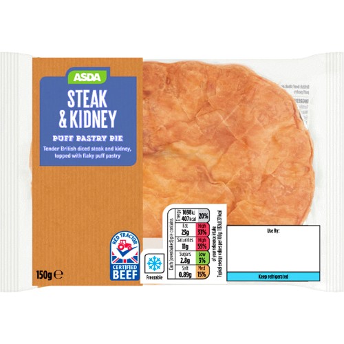 Steak & Kidney Puff Pastry Pie