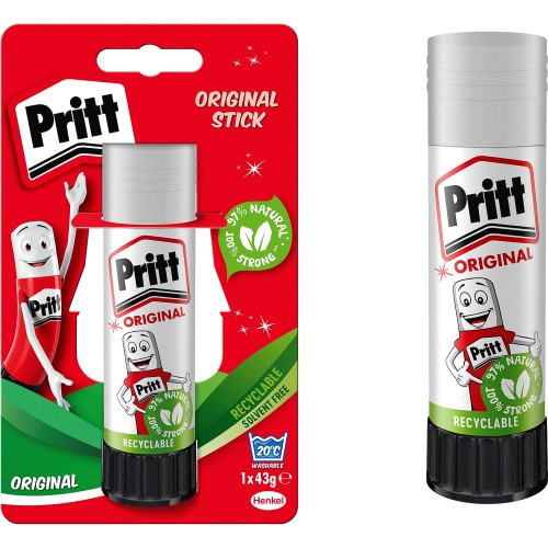 Pritt Stick 43g Glue Stick, Shop Today. Get it Tomorrow!