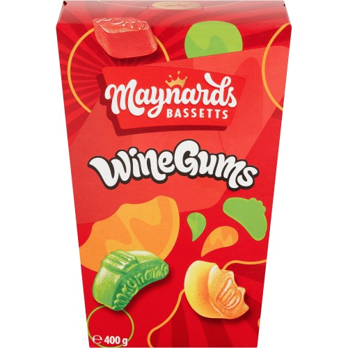 Maynards Bassetts Wine Gums Sweets Carton (350g) Compare Prices