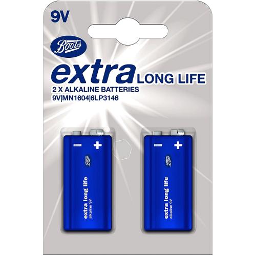 extra lasting batteries 9V