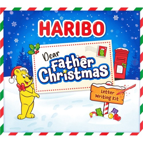 Haribo Christmas Letter Writing Kit with Sweets & Pen (48g) - Compare ...
