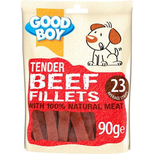 Tender Beef Fillets Dog Treats