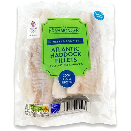 The Fishmonger Atlantic Haddock Fillets (400g) Compare Prices & Where