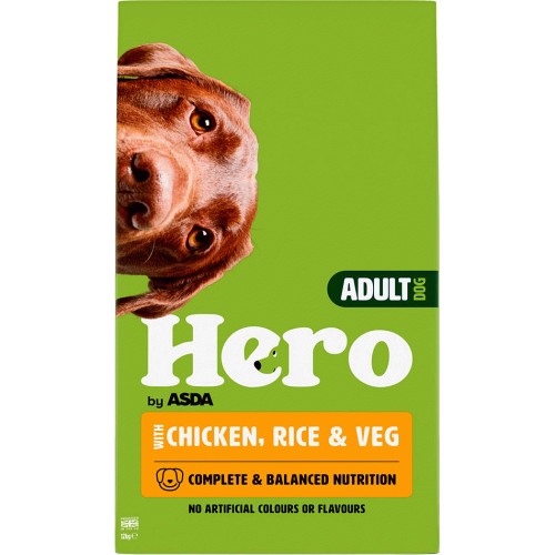 Hero Chicken Rice & Vegetables Dry Adult Dog Food
