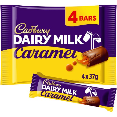 Dairy Milk Caramel Chocolate Bar Multipack