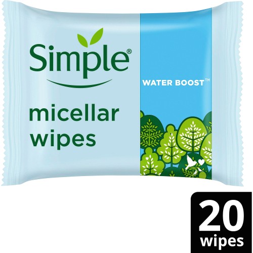 Micellar Biodegradable Cleansing Wipes 20 wipes