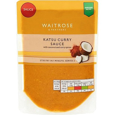 Waitrose Katsu Curry Sauce