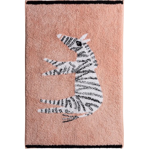 Habitat Blush Zebra Bath Mat Compare Prices & Where To Buy Trolley