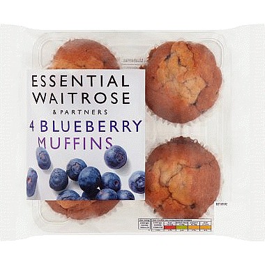 Essential 4 Blueberry Muffins