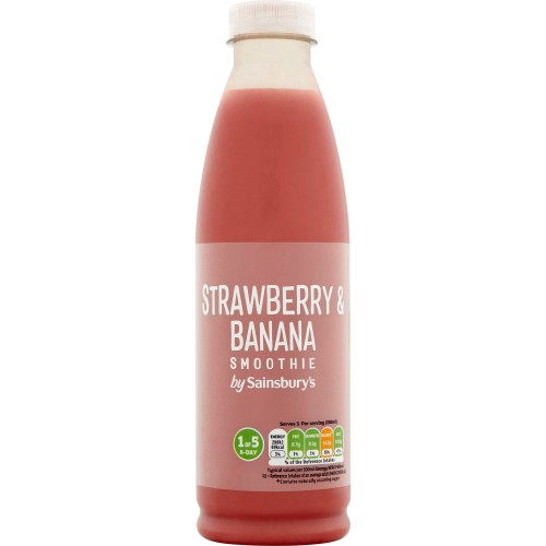 Strawberry & Banana Smoothie