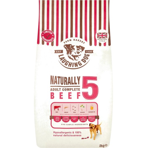 Naturally 5 Beef Complete Dog Food