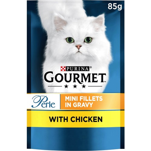 Cat Food Mini Fillets Chicken in Gravy