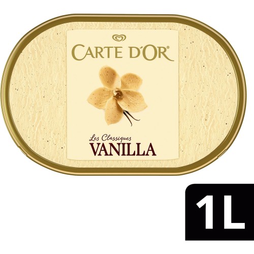 Carte D'or Vanilla Ice Cream Tub 1000 ml