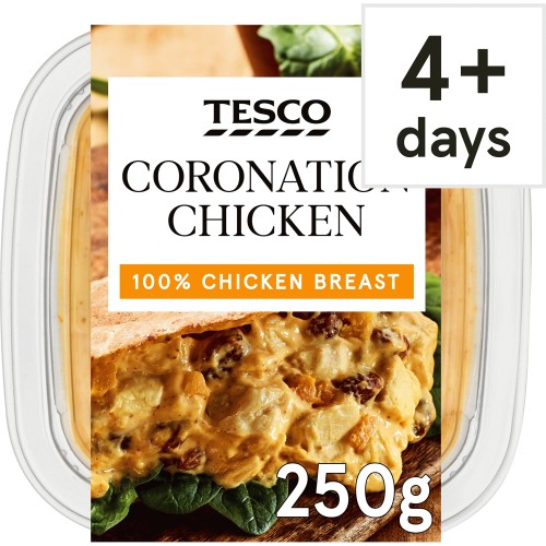 Tesco Coronation Chicken Sandwich Filler (250g) Compare Prices
