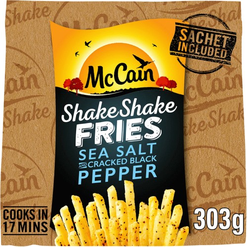 Mccain Shake Salt Black Pepper Fries (300g) Compare Prices Trolley