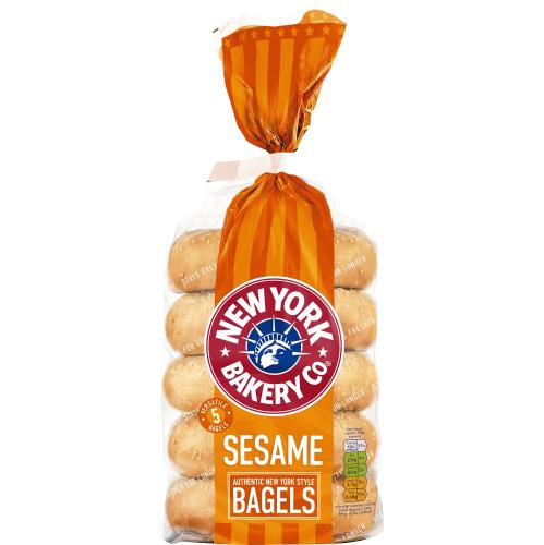 New York Bakery Co. Bagels Sesame