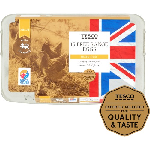 farmfoods 15 eggs price tesco
