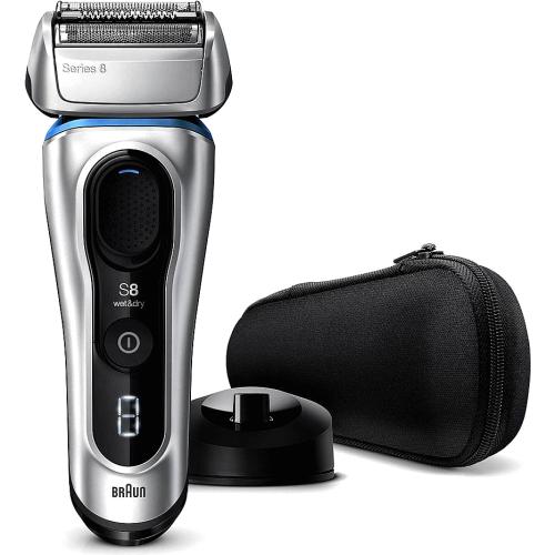 Braun Series 8 8350s Next Generation Electric Shaver Charging Stand
