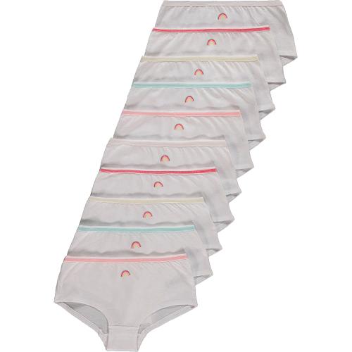 Girls Rainbow Print Short Knickers 56yrs 56y (10) Compare