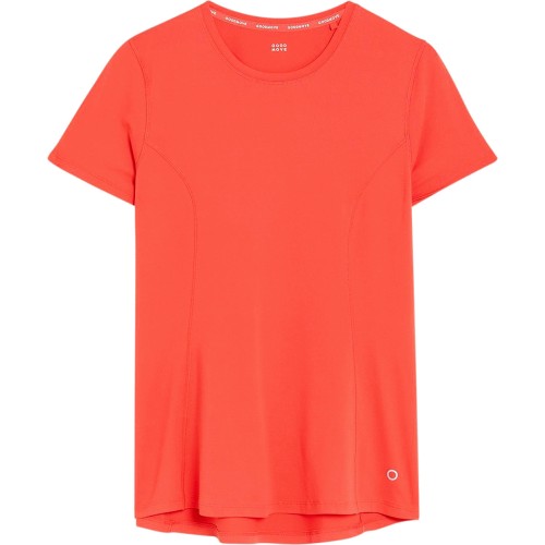 M&S GOODMOVE Scoop Neck Short Sleeve T-Shirt 8 Melon - Compare Prices &  Where To Buy 
