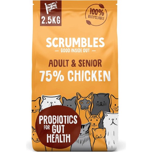 Adults and Seniors Gluten free Chicken Dry Cat Food