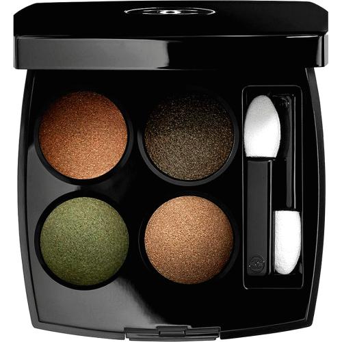 Chanel Les Beiges Intense Eyeshadow Palette and Blurry Green