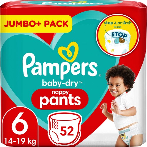 Baby-Dry Nappy Pants Size 6 15kg+