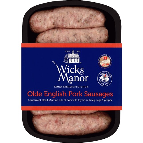 Old English Pork Sausages