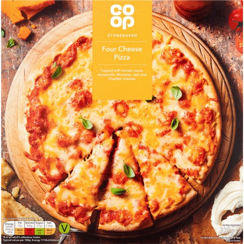 Coop Stonebaked Four Cheese Pizza (320g) Compare Prices & Where To