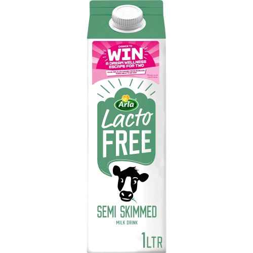 Arla Lacto Free Semi Skimmed Milk Drink (1 Litre)