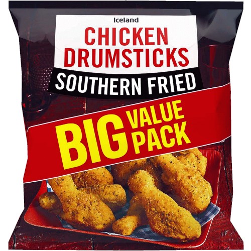 Iceland Southern Fried Chicken Drumsticks (1.42kg) Compare Prices