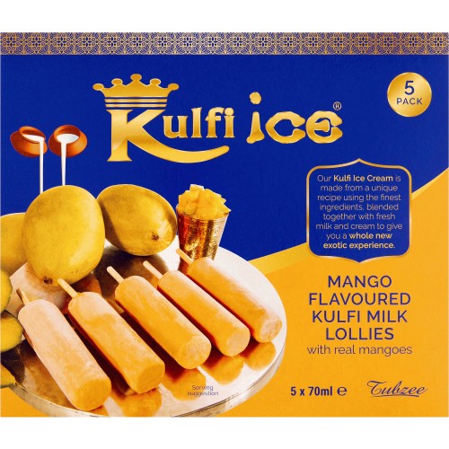 Mango Ice Lollies with Real Mangoes