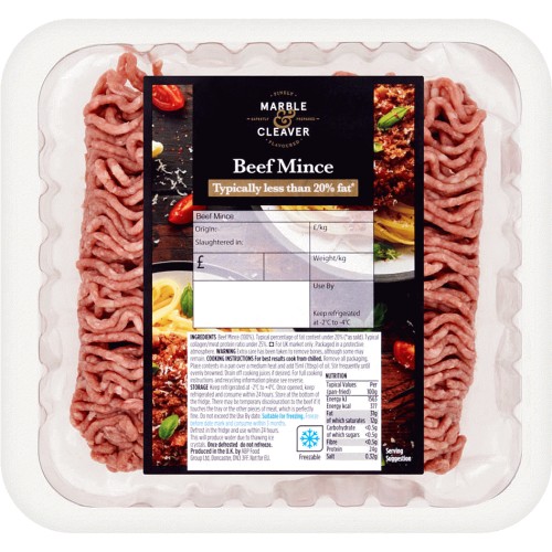 Marble & Cleaver Quick Cook Beef Slices (250g) Compare Prices & Where