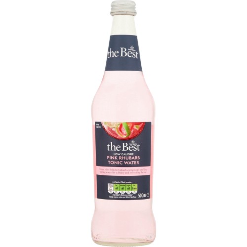 Morrisons The Best Low Calorie Rhubarb Tonic Water (500ml) Compare