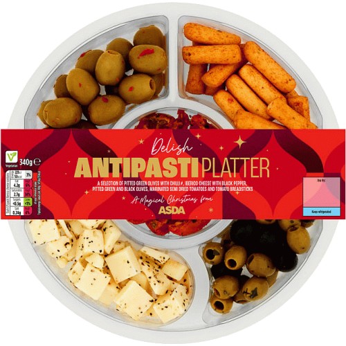 ASDA Delish Antipasti Platter (340g) - Compare Prices & Where To Buy