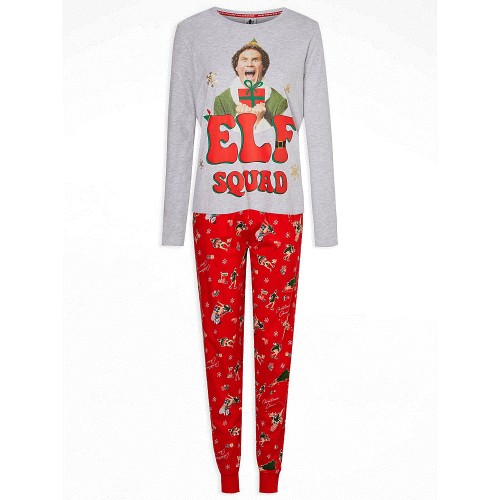 George Buddy The Elf Squad Matching Adults Christmas Pyjamas 8 10 Compare Prices Where To Buy Trolley