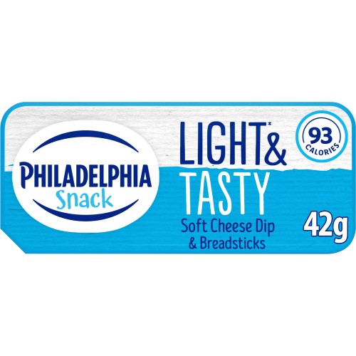 Philadelphia Light & Tasty Soft Cheese Snack