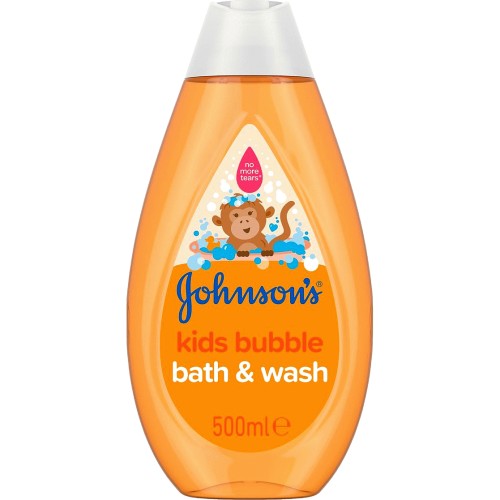 JOHNSON'S Kids Bubble Bath & Wash (500ml)