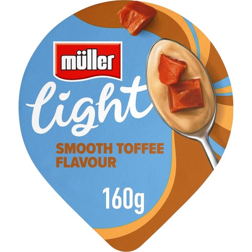 Muller Light Toffee Fat Free Yogurt (160g)